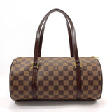 LOUIS VUITTON Handbag N51303 Papillon 30 Damier canvas Brown Women Used