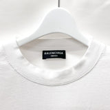 BALENCIAGA Short sleeve T-shirt JP57 2022 00225 WFP MEDIUM FIT T-SHIRT cotton white unisex New