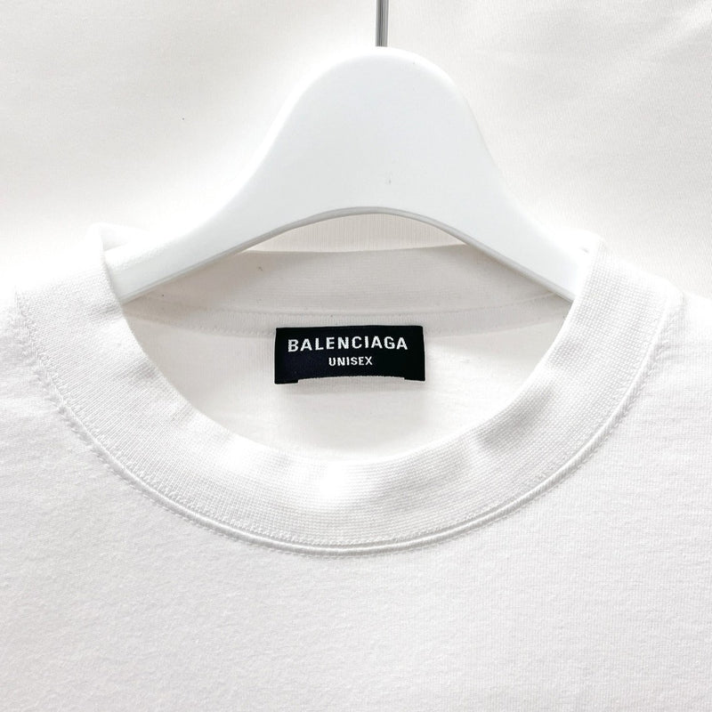 BALENCIAGA: cotton t-shirt - White