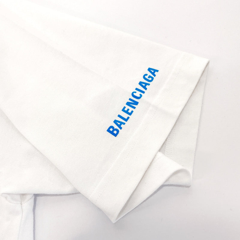 BALENCIAGA Short sleeve T-shirt JP57 2022 00225 WFP MEDIUM FIT T-SHIRT cotton white unisex New