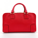 LOEWE Handbag Amazona 28 leather Red Women Used