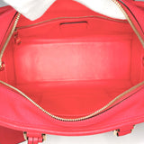 LOEWE Handbag Amazona 28 leather Red Women Used