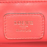 LOEWE Handbag Amazona 28 leather Red Women Used