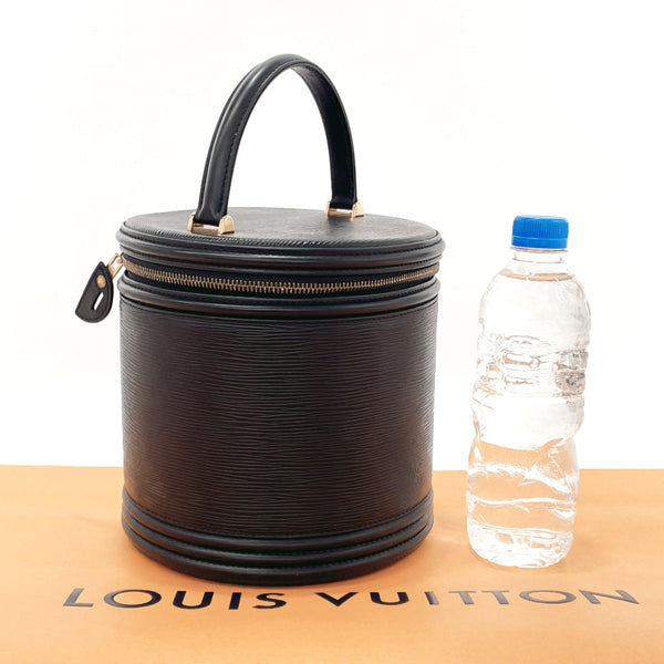 LOUIS VUITTON Handbag M48032 Cannes Vanity bag Epi Leather Black Black Women Used