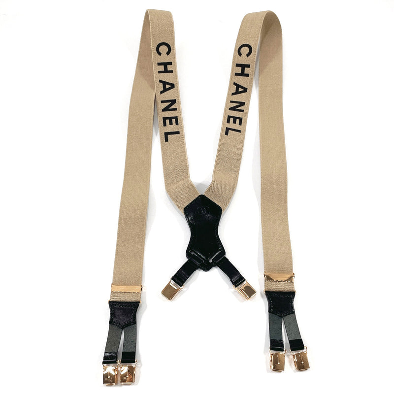 chanel suspenders women
