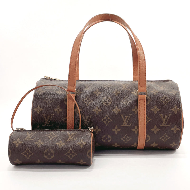 Louis Vuitton Papillon Handbag Monogram Canvas 30 Brown