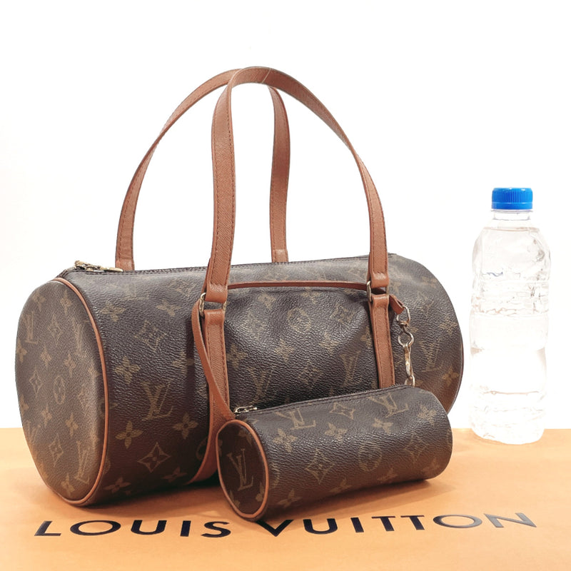 LOUIS VUITTON Handbag M51365 Papillon 30 Monogram canvas/Leather Brown Women Used