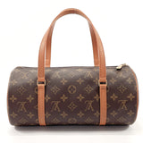 LOUIS VUITTON Handbag M51365 Papillon 30 Monogram canvas/Leather Brown Women Used