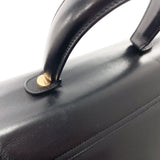 Salvatore Ferragamo Handbag E 21 0536 Gancini 2WAY leather Black Women Used