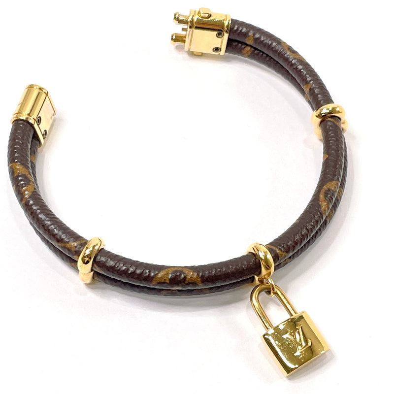 LOUIS VUITTON bracelet M6640F Brasserie Keep It Twice Monogram canvas Brown  Women Used
