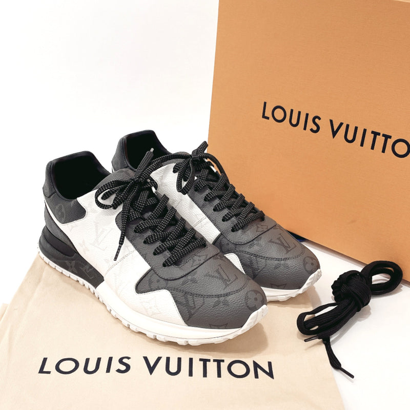 Louis Vuitton Monogram Eclipse Match Up Sneakers Black Sz 7