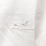 HERMES Long sleeve shirt H3E0628DXI134 Chemise micro cotton white Women Used
