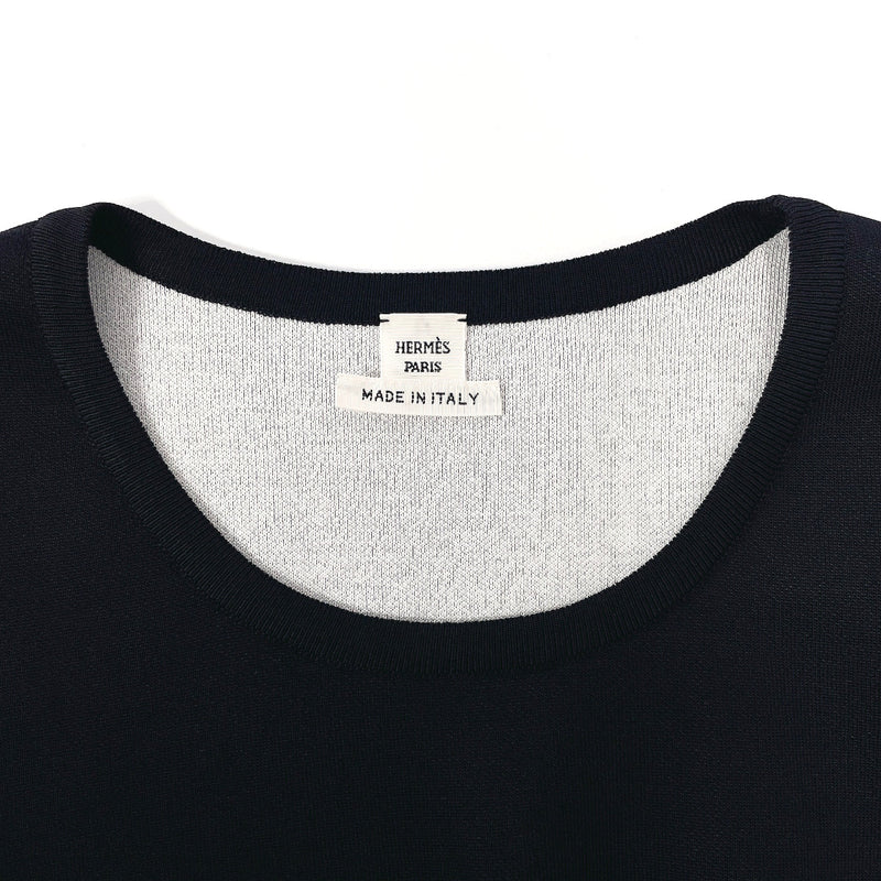 HERMES Other tops Rayon/cotton Black Black Women Used
