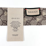 GUCCI scarf 499226 3G001  Neck bow GG Bee (Hachi) silk Brown Women New