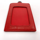 BOTTEGAVENETA Pass case Intrecciato leather Red unisex Used