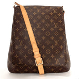 LOUIS VUITTON Shoulder Bag M51256 Musette Salsa Monogram canvas Brown Women Used