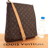 LOUIS VUITTON Shoulder Bag M51256 Musette Salsa Monogram canvas Brown Women Used