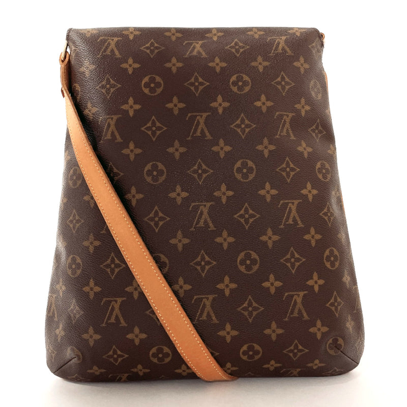 Louis Vuitton Musette Shoulder Bag in Brown Monogram Canvas and