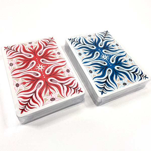 HERMES Other miscellaneous goods Playing cards 2018 holiday gifts paper blue blue unisex New
