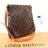 LOUIS VUITTON Shoulder Bag M51256 Musette Salsa Monogram canvas Brown Women Used