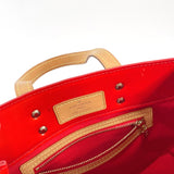 LOUIS VUITTON Handbag M91088 Reed PM Monogram Vernis Red Red Women Used