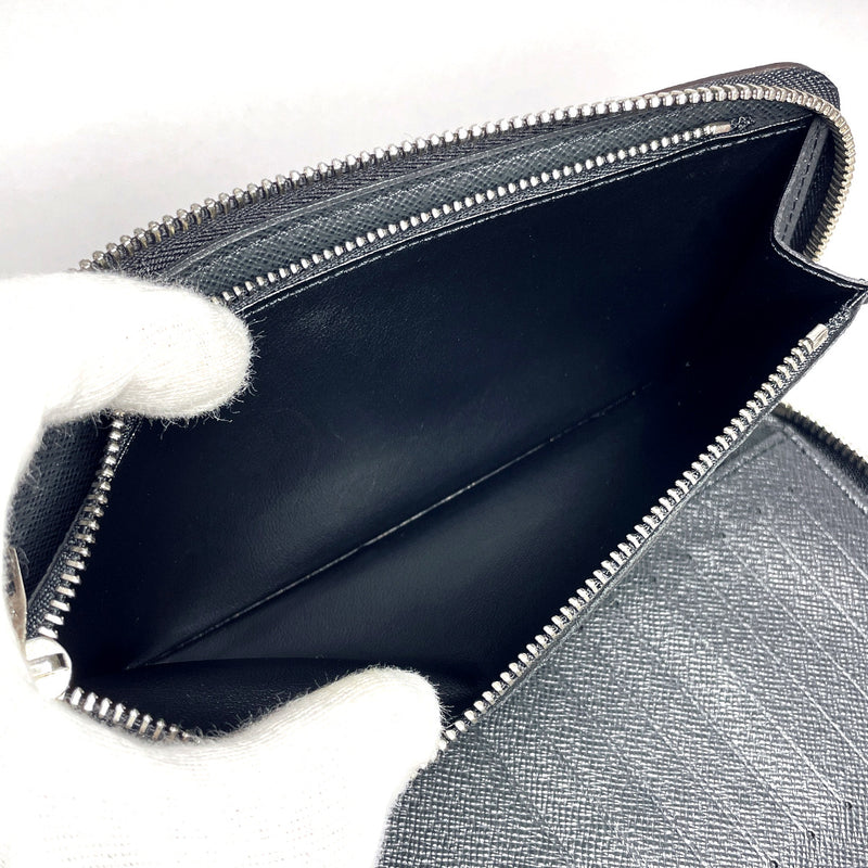 Louis Vuitton Black 2017 Taiga Leather Pocket Organizer