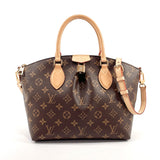 LOUIS VUITTON Handbag M45986 Boesi NM PM Monogram canvas Brown Women Used