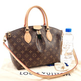 LOUIS VUITTON Handbag M45986 Boesi NM PM Monogram canvas Brown Women Used