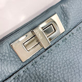 FENDI Handbag 8BN290 Selleria Peekaboo Medium leather blue Women Used