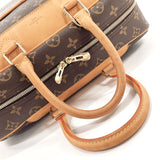 LOUIS VUITTON Handbag M47270 Deauville Monogram canvas/Leather Brown Women Used