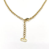 Christian Dior Necklace Animal motif metal/Rhinestone gold Women Used