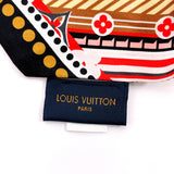 LOUIS VUITTON scarf M73865 Bando BB Pop LV silk Red Women Used