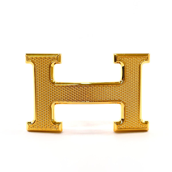 HERMES Other accessories buckle Constance H Belt metal gold unisex Used