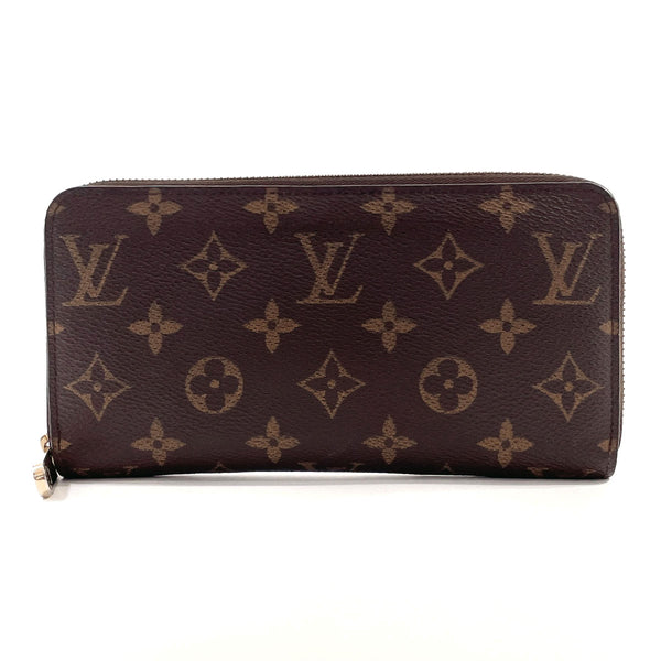 LOUIS VUITTON purse M41894 Zippy wallet Monogram canvas Brown Brown Women Used
