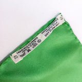 HERMES scarf Carre 90 SPRINGS silk green Women Used