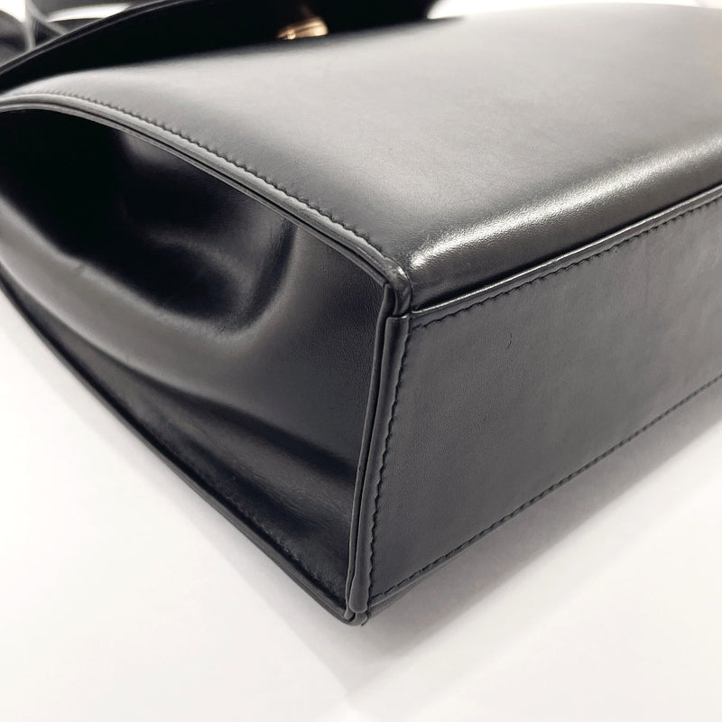 Salvatore Ferragamo Handbag AN 21 1650 2WAY Chain handle leather Black –