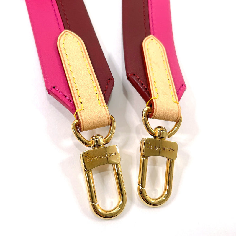 LOUIS VUITTON Shoulder strap M42738 For Cluny BB bicolor leather pink –
