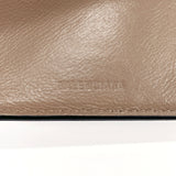BALENCIAGA Tri-fold wallet 640107 neo classic mini leather Brown Women Used
