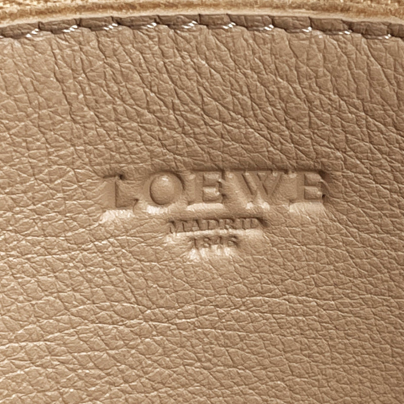 LOEWE Handbag 352.61.A22 Amazona 36 Suede/leather beige beige Women Used