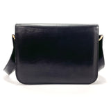 CELINE Shoulder Bag Horsebit vintage leather Black Women Used