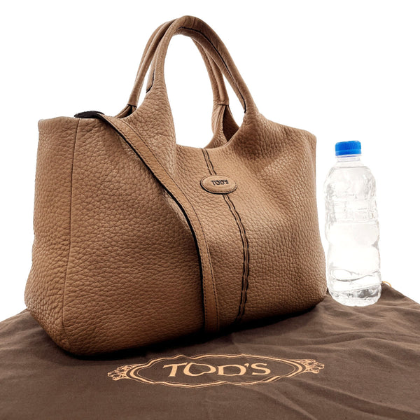 TOD’S Handbag 2WAY leather Brown Women Used