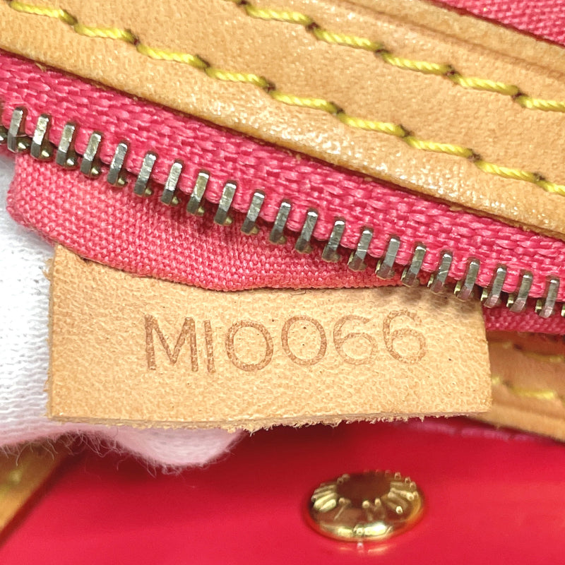 LOUIS VUITTON Tote Bag M9132F Reed PM Monogram Vernis pink pink Women Used