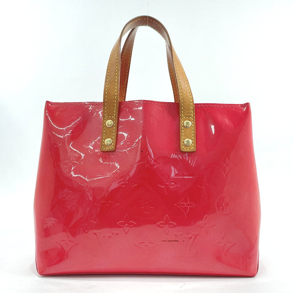 LOUIS VUITTON Tote Bag M9132F Reed PM Monogram Vernis pink pink Women Used