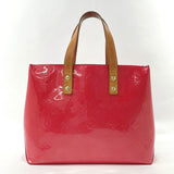 LOUIS VUITTON Tote Bag M9132F Reed PM Monogram Vernis pink pink Women Used