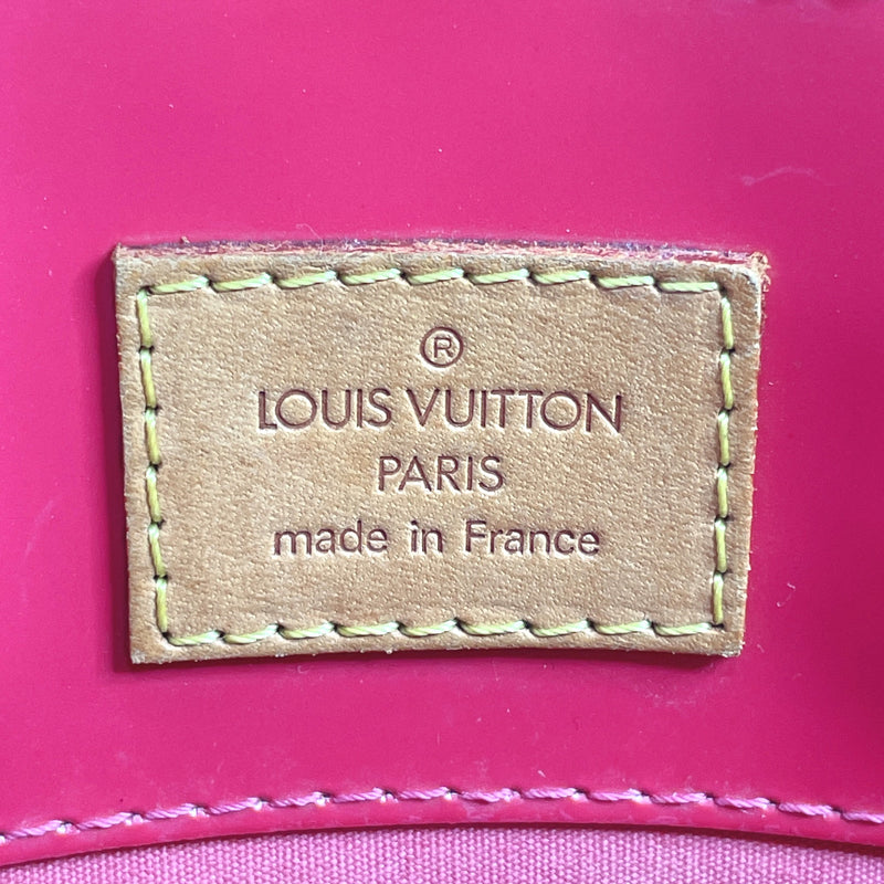 LOUIS VUITTON Tote Bag M9132F Reed PM Monogram Vernis pink pink Women Used