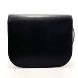 Gianni Versace Shoulder Bag leather Black Women Used