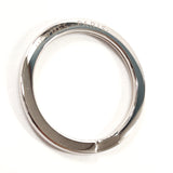 HERMES key ring quiz rainbow Cadena metal Silver Silver unisex Used