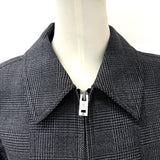 LOUIS VUITTON Blouson jumper wool/polyester gray mens Used