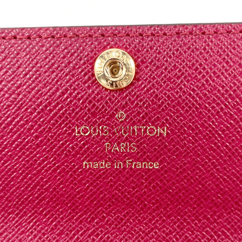 Louis Vuitton zippy multicles 6 key holder