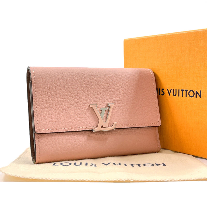 LOUIS VUITTON Tri-fold wallet M62156 Portefeuille Capcine Compact